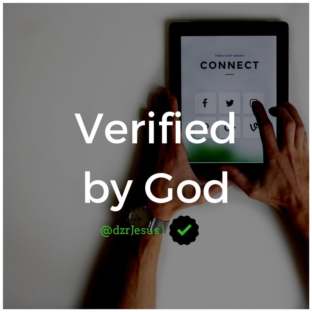 shamellakin's tweet photo. @Twitter @instagram @facebook Have all suspended their @premiumbusiness programs.
That's fine because God verifies every day. "For with the heart one believes and is justified, and with the mouth one confesses and is saved." | Romans 10:10
Are you #GodVerified (question mark) https://t.co/qRh8PWIlRn