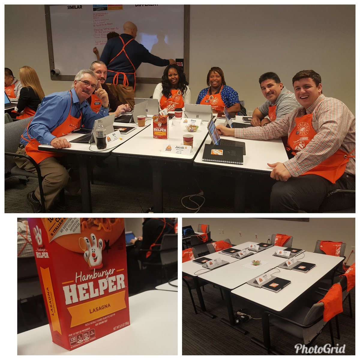 JacobKleinTHD's tweet photo. We got a "4-Star Italian Meal" for having the best looking table @HDU w/ @KHall_HDU #THDRocks
@KelliTawney @GeorgeGalligan @rfriedlieb @HD_Tony263 @JohnCassel808 https://t.co/kuDZGkvYr0
