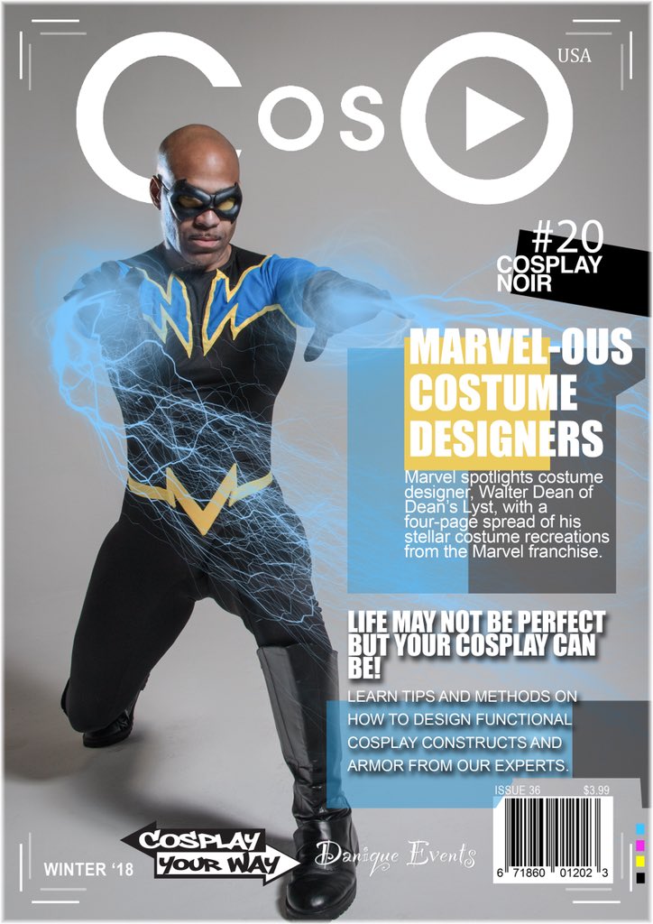 BarrFoxx's tweet photo. @BarrFoxx and @theAMPimage presents #CosplayNoir:

BLACK LIGHTNING 

Model: @deanslyst 
Photo: @BugsNLola 

#CosplayYourWay #WeCosplay #28DaysofBlackCosplay #CosplayChic #cosplay #Bleek #blackcosplayersrock #BlackLightning #JeffersonPierce #MenOfCosplay #DCComics #Designer #20 https://t.co/DYRl2WUm7k
