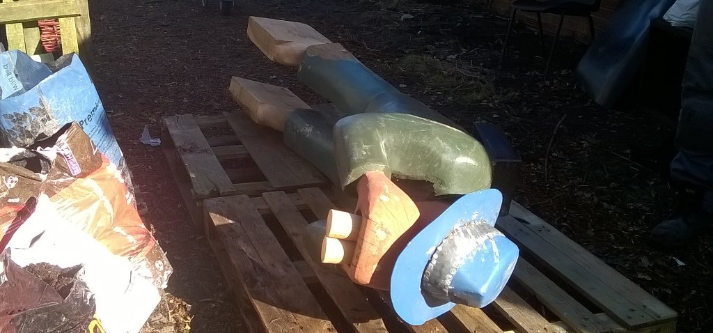 Stan arrived back 2day thx 2 Mike 4 repairs &amp; landscaping team @wirralsouth <a href="/thelandtrust/">The Land Trust</a> <a href="/autism_together/">Autism Together</a>