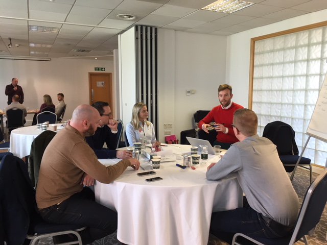 wienerbergeruk's tweet photo. A few snaps of the Wienerberger team enjoying an inspirational marketing session with @AmberPaulSmith! #training #marketing #brainstorms #ambergroup https://t.co/bljetkk16o