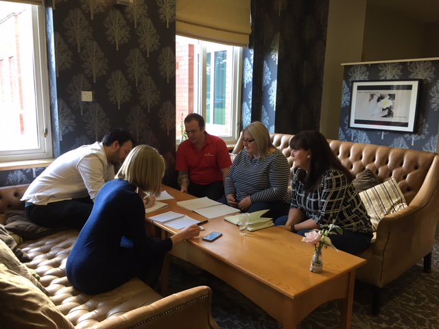 wienerbergeruk's tweet photo. A few snaps of the Wienerberger team enjoying an inspirational marketing session with @AmberPaulSmith! #training #marketing #brainstorms #ambergroup https://t.co/bljetkk16o