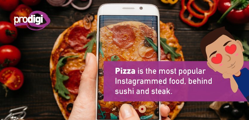 prodigicorp's tweet photo. Have you tried searching the hashtag #Pizza on Instagram? So many delicious photos! 
#ProdigiCorp #SocialMedia https://t.co/1bp4DJxTQg