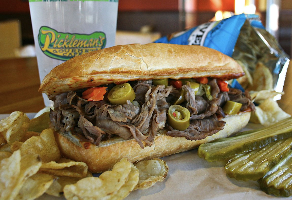 oupicklemans's tweet photo. #9 Italian Beef with spicy giardiniera peppers! https://t.co/S5IQ2IjXO9