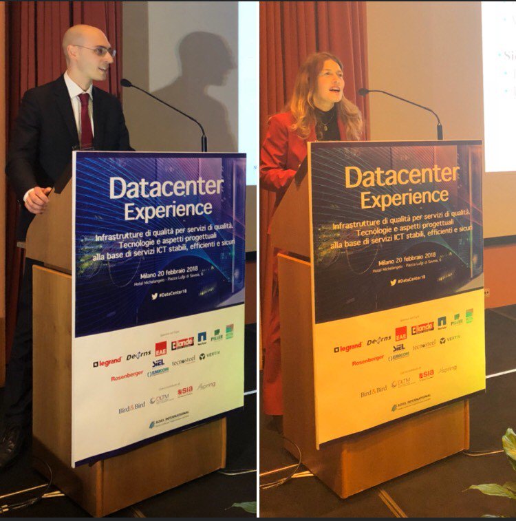 soiel_it's tweet photo. #DataCenter18 Affrontiamo ora il tema degli aspetti legali immobiliari legati ai #DataCenter. A guidarci: Antonella Ceschi e Marco Nicolai, Bird &amp; Bird, @twobirds https://t.co/5avPVyqcFu