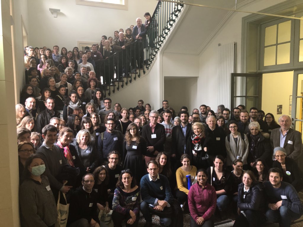 vaincrelamuco's tweet photo. #CFJC2018 Avant la #Session3 c'est la session photo de classe ! Merci à tous pour votre présence et bonne humeur https://t.co/ZbHMvyRlQN