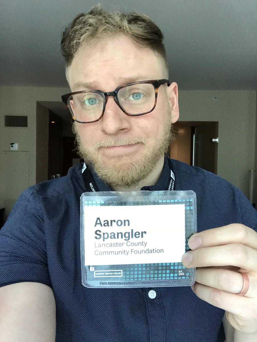 aaspangler's tweet photo. Events like these are pretty rough for introverts, so here’s the batsignal: I do think you’re all super smart I &amp; want to talk to you about your smartness but my programming makes that hard. Fellow introverts (&amp; compassionate extroverts) at Knight #MediaForum, DM me! #infoneeds https://t.co/HmNlHLIuO0