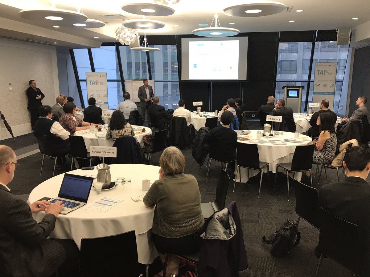 WTC_TO's tweet image. A full room at our 2nd #TAPProgram cohort!