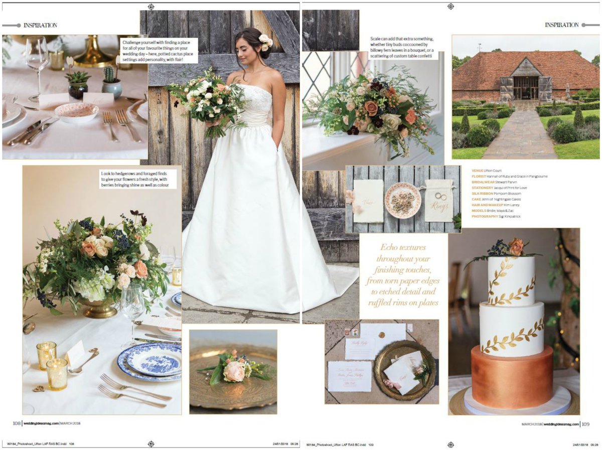 uftonweddings's tweet photo. We love the photos of the bride in front of our rustic barn doors in Wedding Ideas Magazine recently - thank you Sigi for taking some gorgeous shots of Ufton! 

#uftonweddings #magazinefeature #realwedding #barnvenue #rusticbarn https://t.co/ktnWr8LTrM
