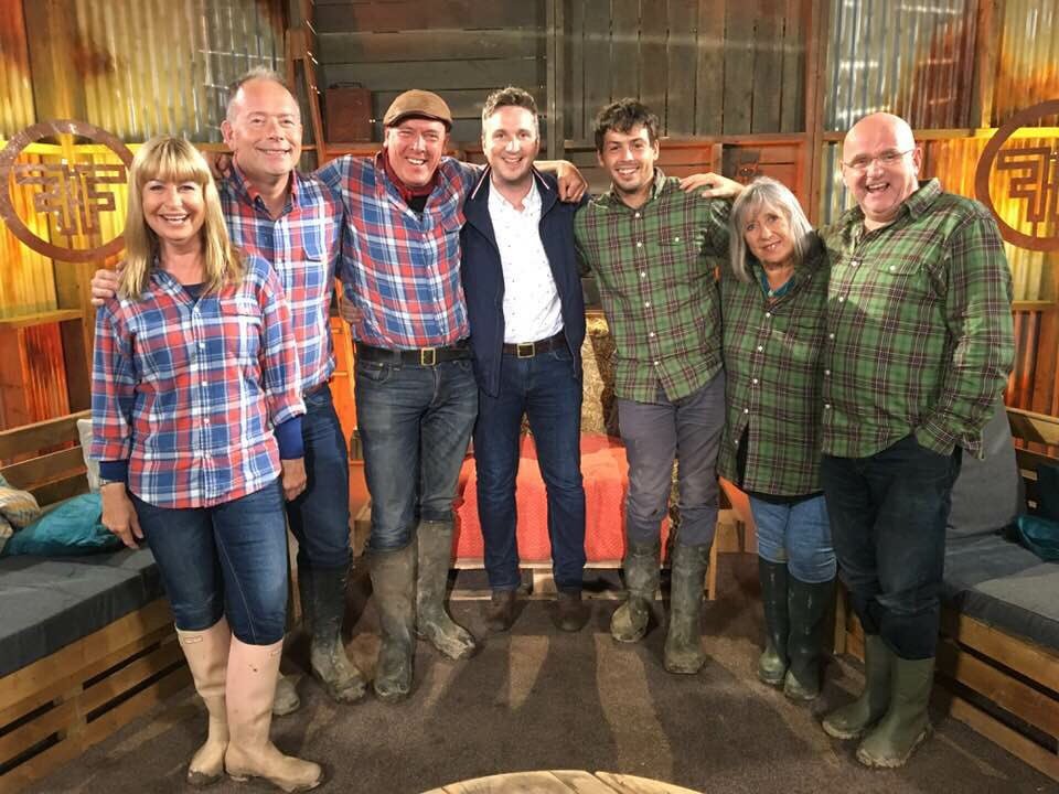 Stifyn1's tweet photo. Tonight’s THE Night #WellyGate Final @FfermFfactor @S4C 8pm Farming, falls and Drama Queens Pob lwc I Bawb x No animals were hurt in the making of this series, however a Weather girl was! #OneArmedWendy https://t.co/E6OYpx3oWg