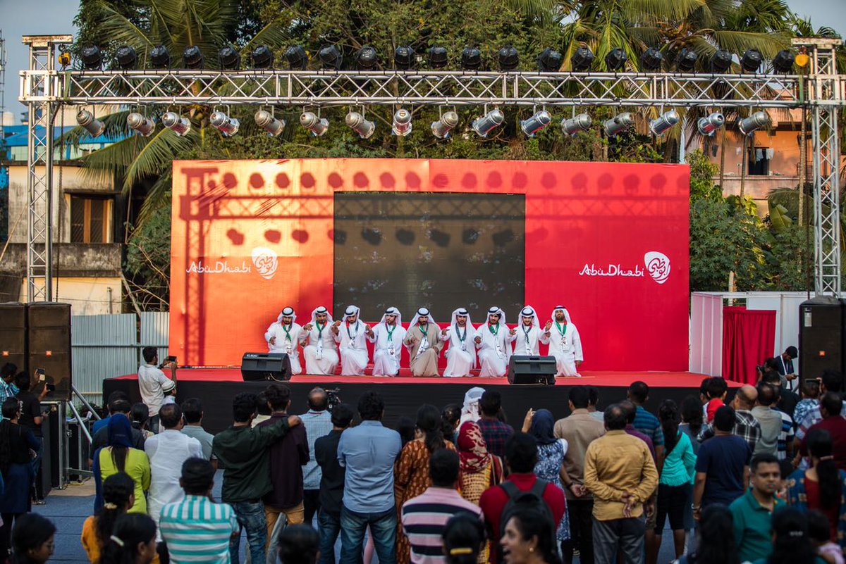 Our #AbuDhabiWeek in #India #roadshow will be stopping over in #Kolkata from Feb 23, following a successful first leg in #Kochi that presented our cultural assets and attractions to 1000s of visitors over three days