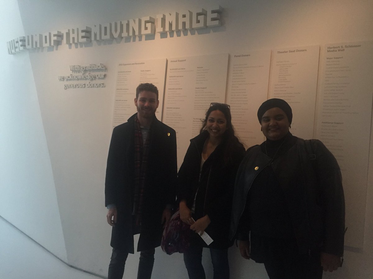 R2HSlab's tweet photo. Back to work today! The #R2HSlab went to the @MovingImageNYC this weekend to get inspired for a digital storytelling project. Stayed tuned for reports on how media plays a role in education and perceptions of health!  #Postpartum #DigitalStorytelling https://t.co/LGNwZuMt1S