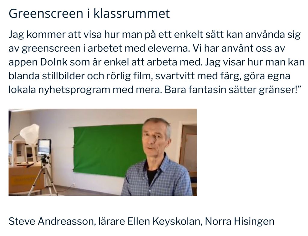 Du missar väl inte Digital kompetens F-3 nu på torsdag 22/2 15:00-18:00? Det finns några platser kvar!

Anmälan: 
tervix.se/skolutveckling…

Programmet: 
pedagog.goteborg.se/artikel/digita…