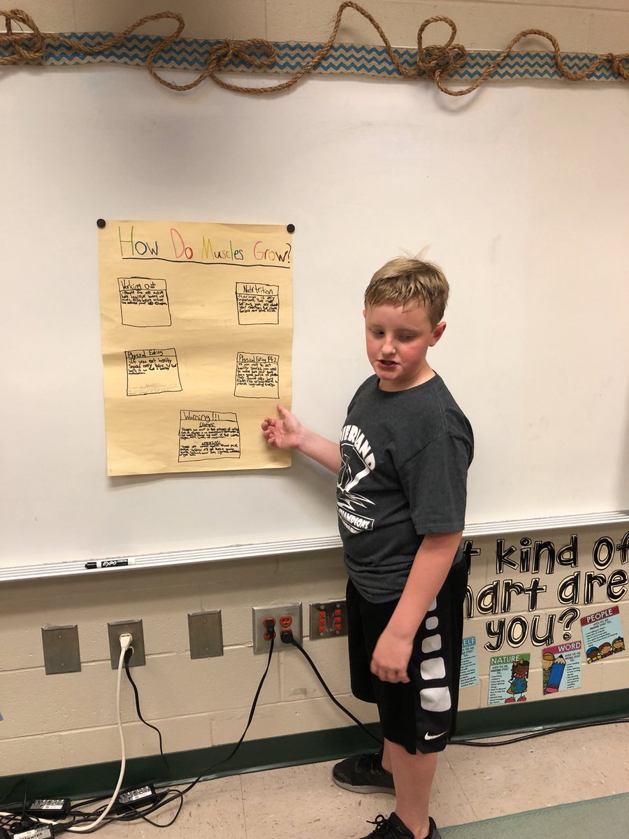 MrsHunterCMCSI's tweet photo. How do muscles grow?  Thanks, Adam, for a great genius hour presentation! @CMCSIWarriors https://t.co/46HH03jKAQ