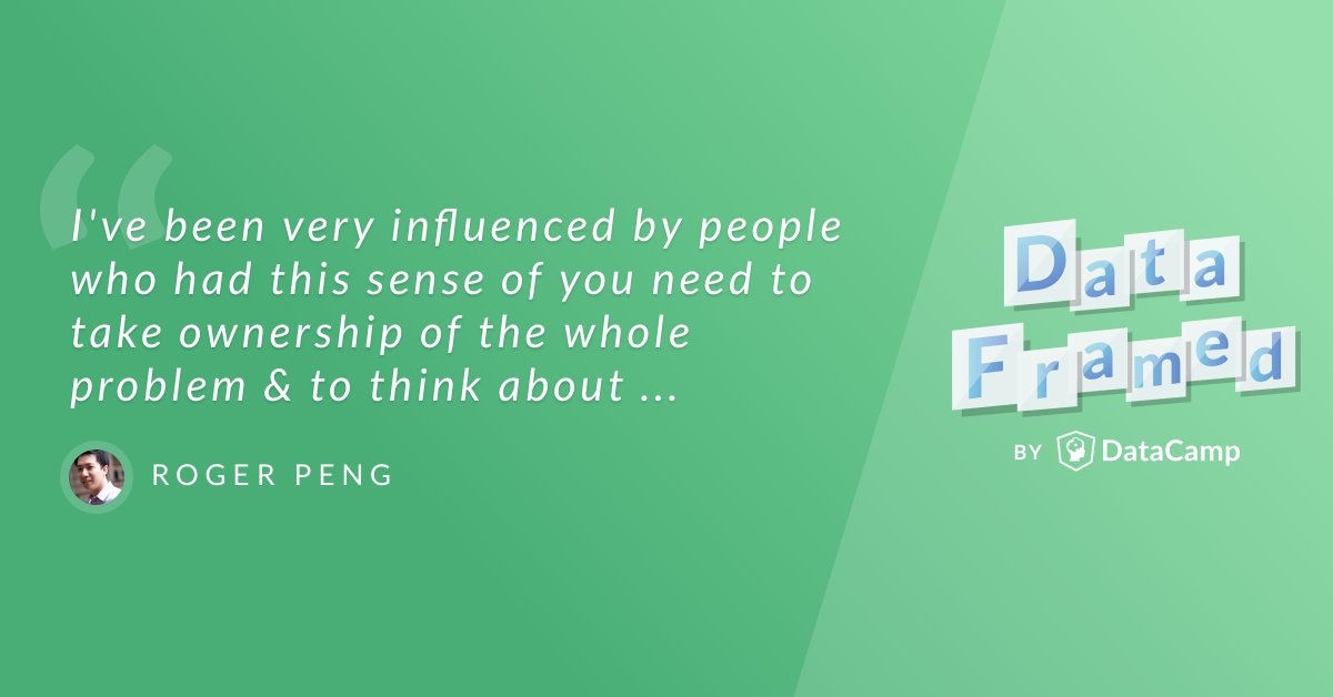 Join @rdpeng and me on #DataFramed, a <a href="/DataCamp/">DataCamp</a> podcast, for a great conversation about #datascience, the environment, #MOOCs, open source &amp; more! It's episode 10 so lets celebrate! bit.ly/df-10