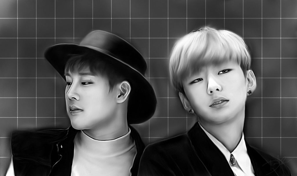 2chainsanity's tweet image. #monstaxfanart 
#2CHAIN 💫🐝🐹