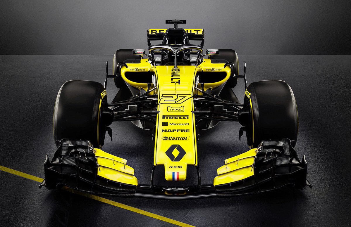 F1Connection's tweet image. Renault have revealed the R.S.18
