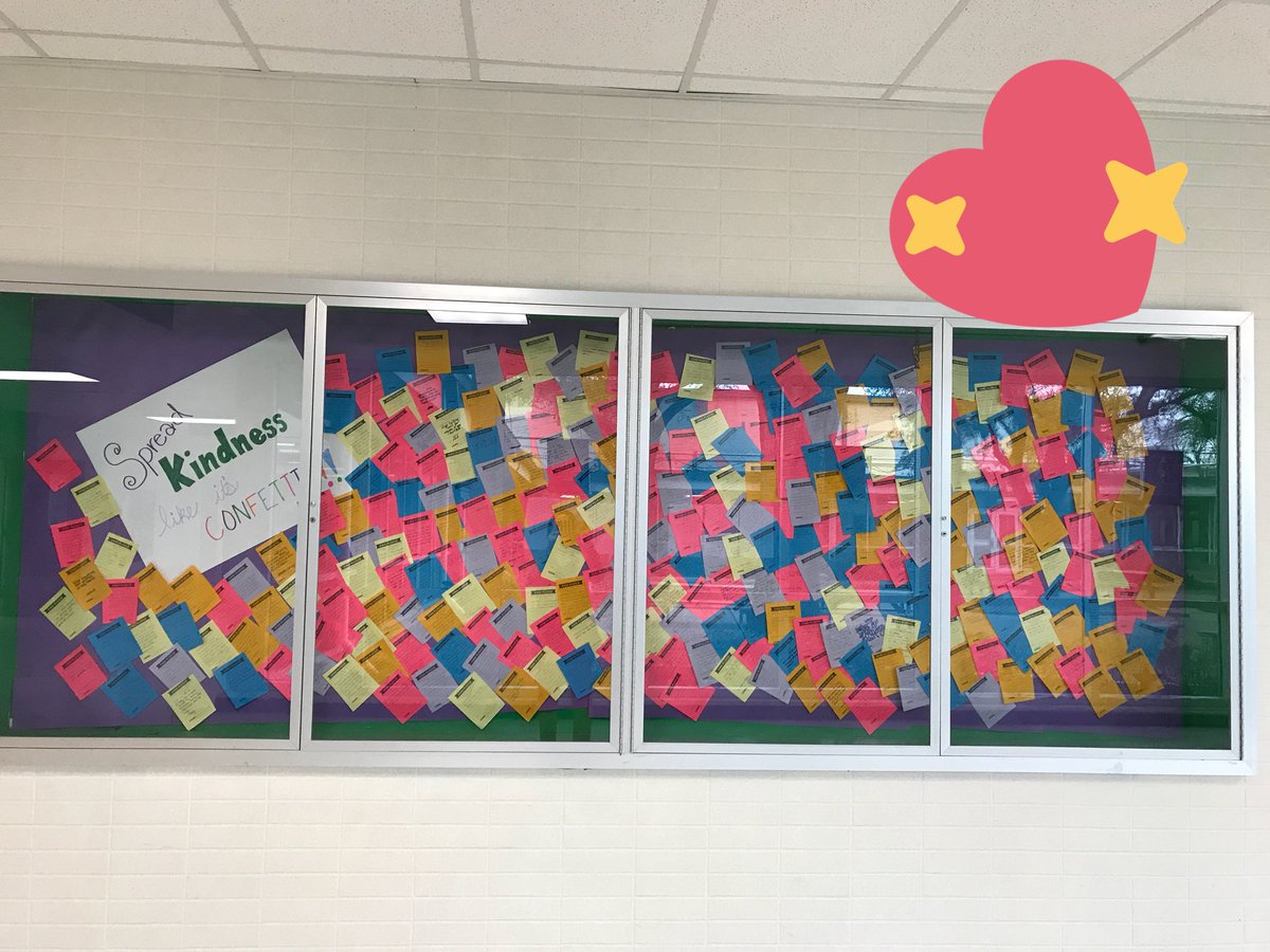 edielee1981's tweet photo. We Pledge to Spread Kindness Like It’s Confetti! #FindingKind #SWMSspreadingkind #kindcampaign https://t.co/BRoBvA6lwW
