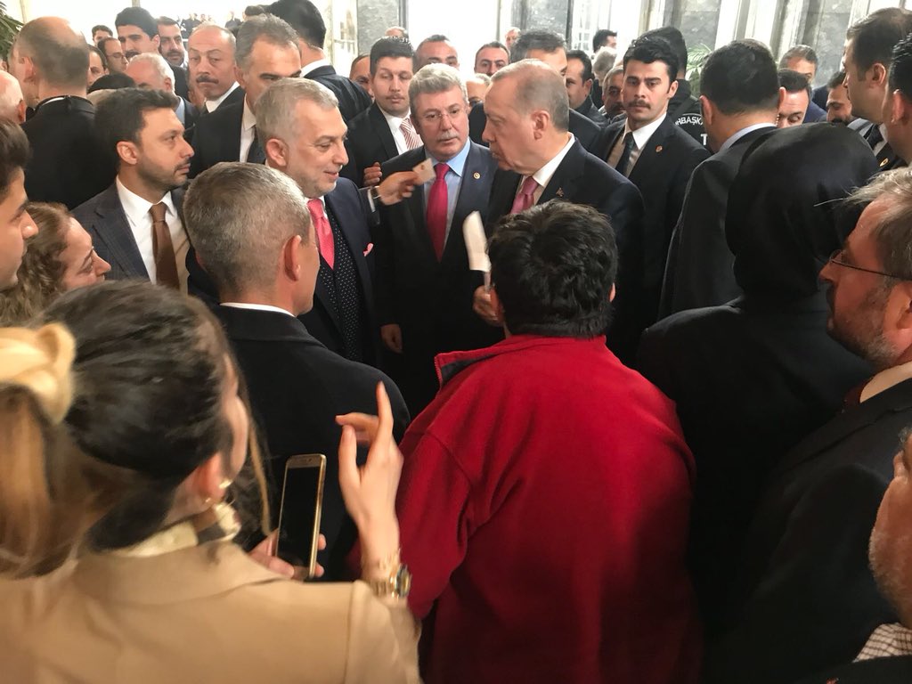 mkulunk's tweet photo. Bugünkü AK Parti grup toplantısında Cumhurbaşkanımız Recep Tayyip Erdoğan'ı dinledik. Toplantı sonrası Sayın Cumhurbaşkanımızı uğurladık. https://t.co/fBEnU3YNKs