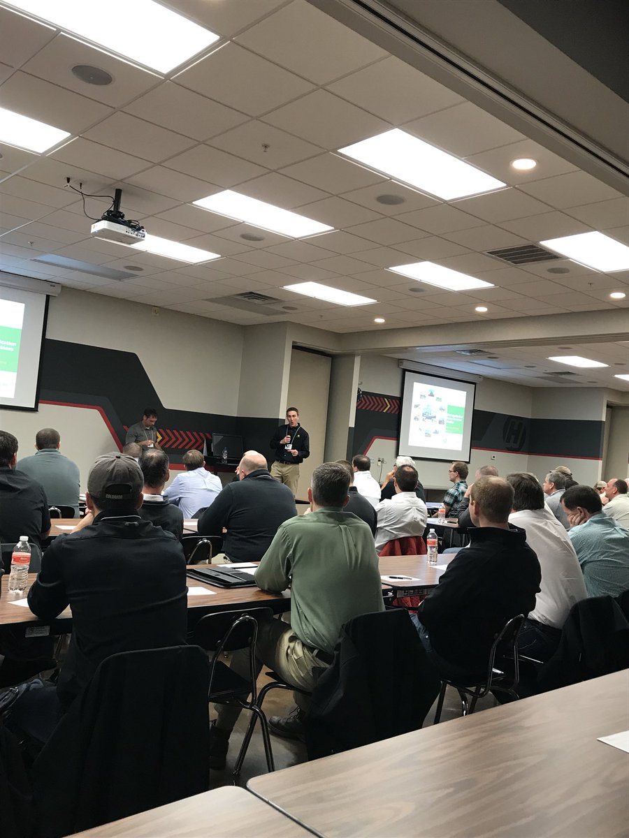 Kicking off the 2018 Annual John Deere Commercial Application Dealer meeting #Spray18 #rdoequipment #johndeere #hagie