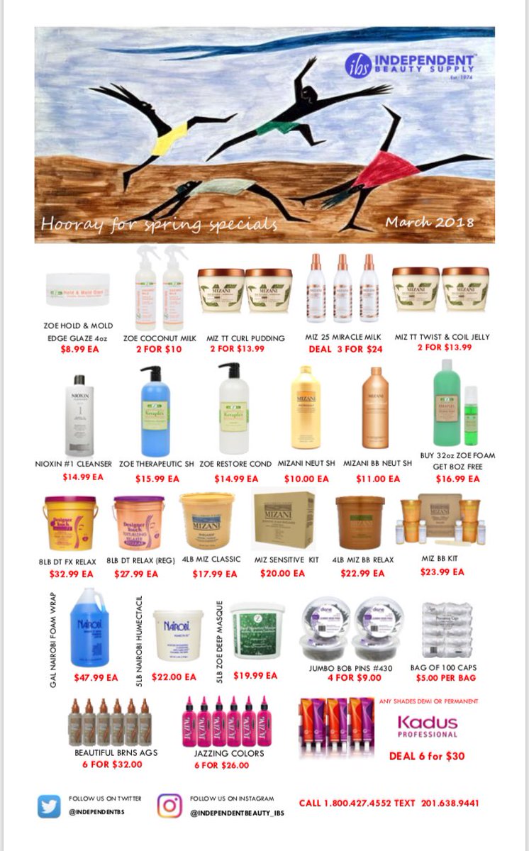 IndependentBS's tweet photo. Here’s a sneak leak at our Hooray for Spring Specials Starting March 1, 2018! https://t.co/czu2BZnEDO