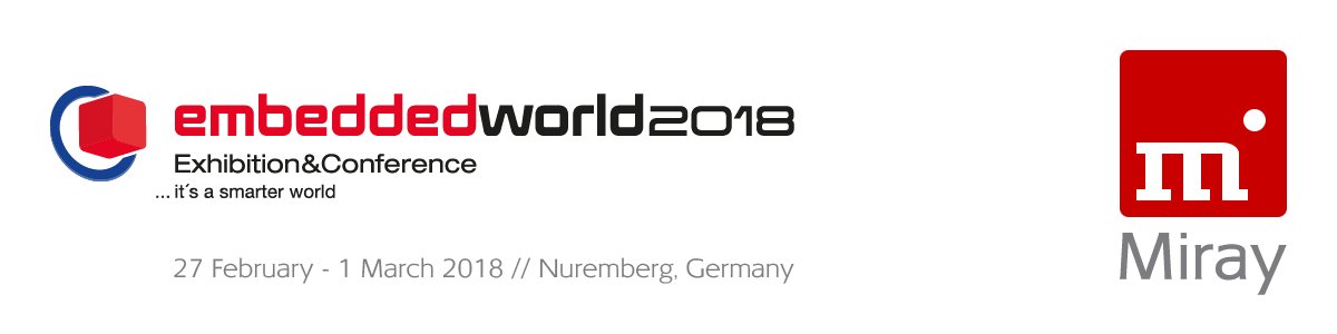 MiraySoftware's tweet photo. We are excited to be part of this year's @embedded_world from 02/27-03/01! Come by &amp; discover our new products Miray CopyStation, Miray Evidence, HDClone 8 and more...
Visit us in Hall 4-503. #embeddedworld2018 #ew18
For more information &amp; free tickets: https://t.co/UwPyDm9ztO https://t.co/pYva96zlKa