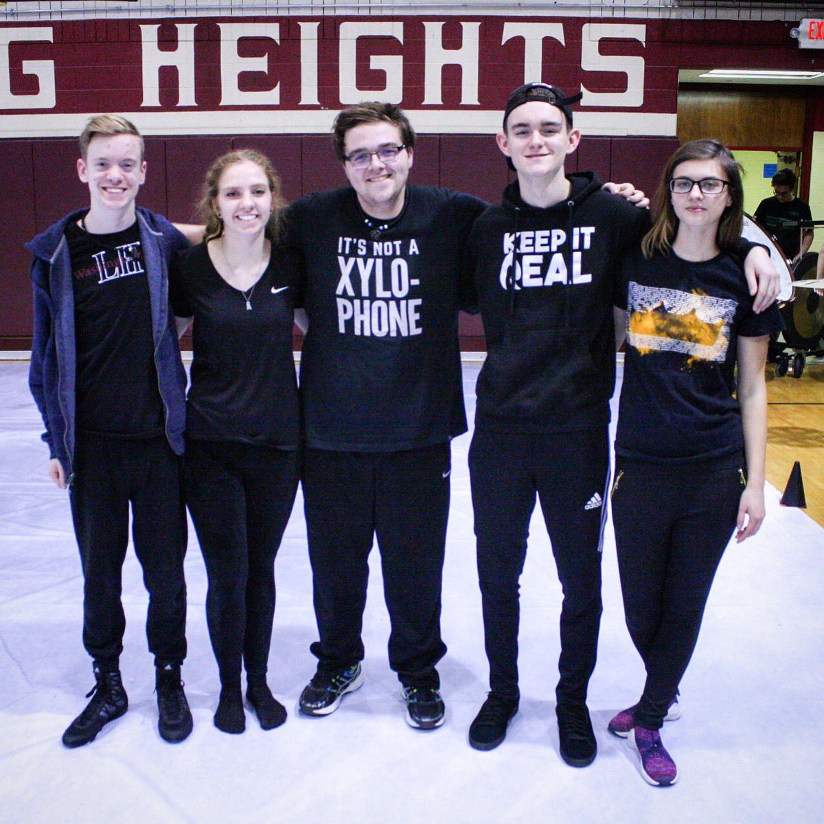 CapCityPerc's tweet image. CCP metals are feeling great after another successful weekend of producing #WhenTwoWorldsCollide!
•
•
•
#ccp18 #wgi2018 #WTWC #oipa2018 #metals #vibes #vibraphone #percussion #indoordrumline #drumline