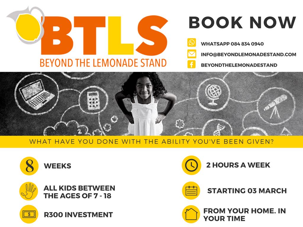 BizKidzzSA's tweet photo. Parents - @BTLS_Team wants to help you make your home an incubator for innovators...SIGN UP NOW!!! https://t.co/Fby4mc2bRC