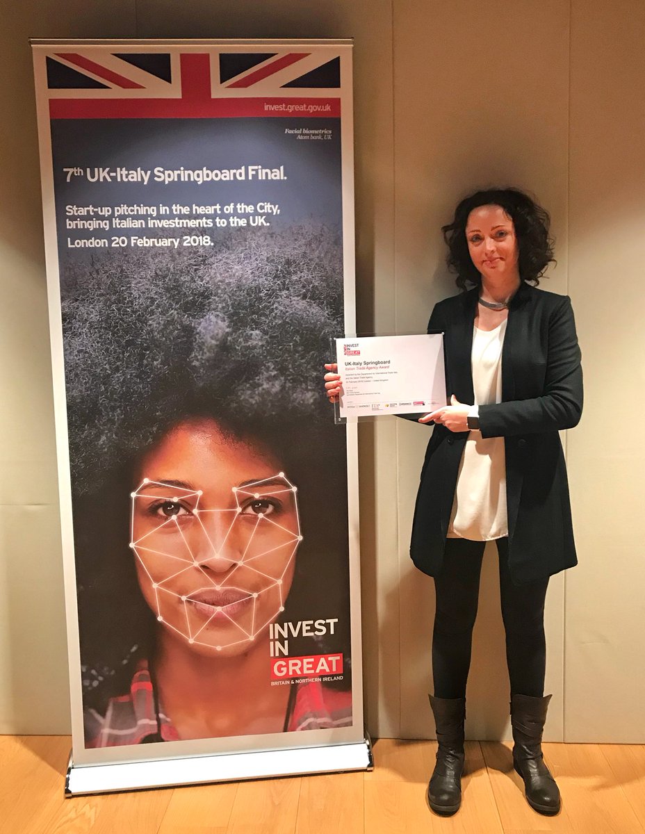 tradegovukITA's tweet photo. Congratulations to @MonKData for winning our #UKItalySpringboard Award in collaboration with the @ITAtradeagency in London today! #InvestInGREAT https://t.co/6H1oeR2Tr0