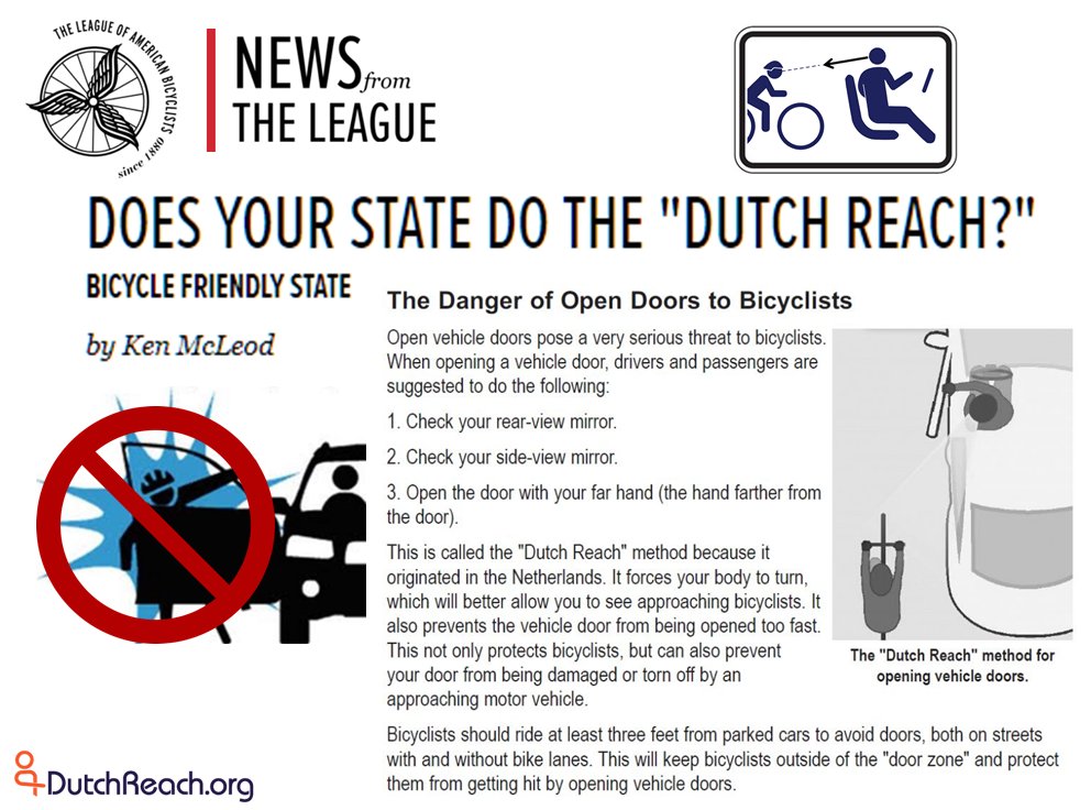 DutchReach's tweet photo. Dooring season opens soon...
https://t.co/hDL3IqLnjM 
#WABikeSummit #bikeSPO #cyclelaw @BikeWalk_TN @NEDHHS @BicycleSCenPA @rideillinois #BikeNE #WalkNE #promotewellness @MiamiDadeParks #Exercise #ReadyToPedal #GetInvolved #VisionZeroPHL #bikePHL @Metro_US @london_cycling #crash https://t.co/lRFa3XaDtv