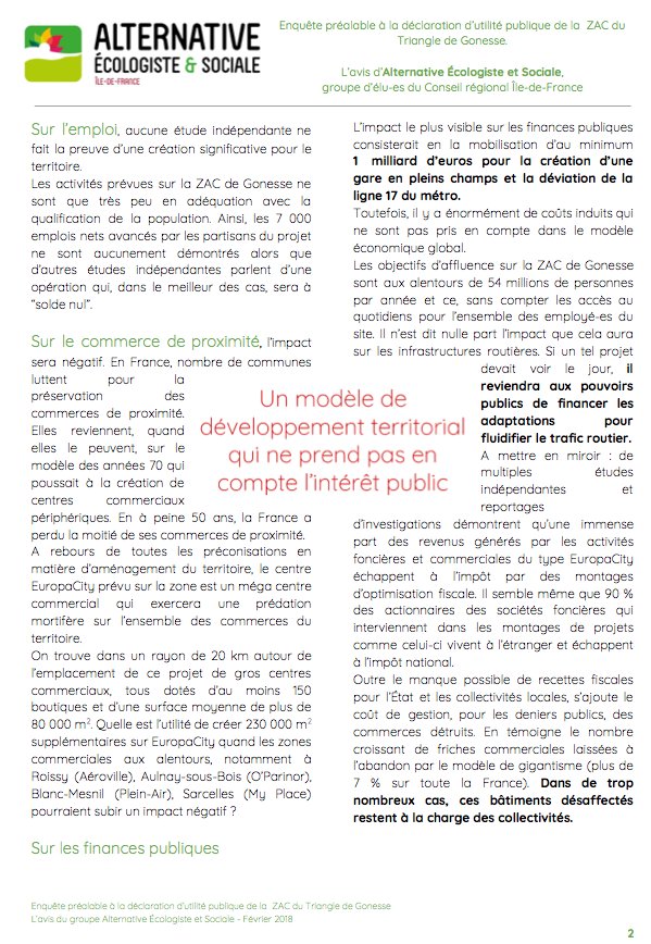 Pôle Écologiste IDF tweet media