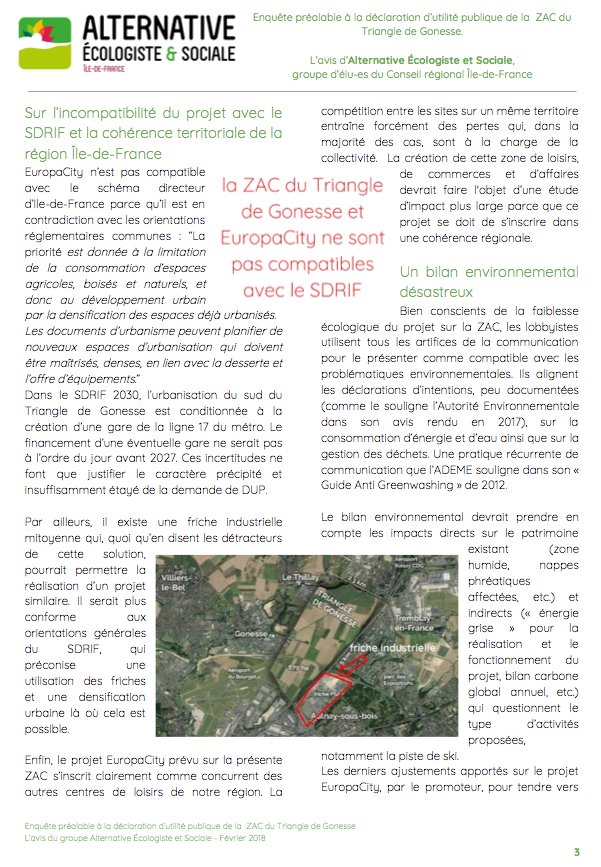 Pôle Écologiste IDF tweet media