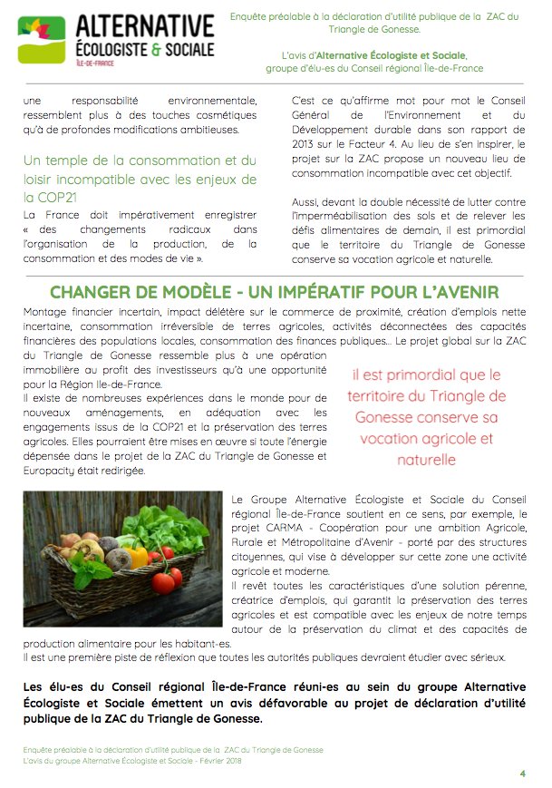 Pôle Écologiste IDF tweet media