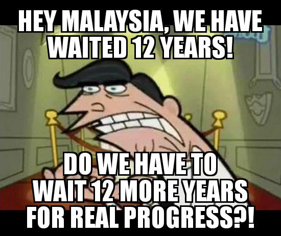 Hey Malaysia, we have waited 12 years! Do we have to wait 12 MORE YEARS FOR PROGRESS?!

#Cedawmalaysia #cedaw69 #malaysia #agendagender