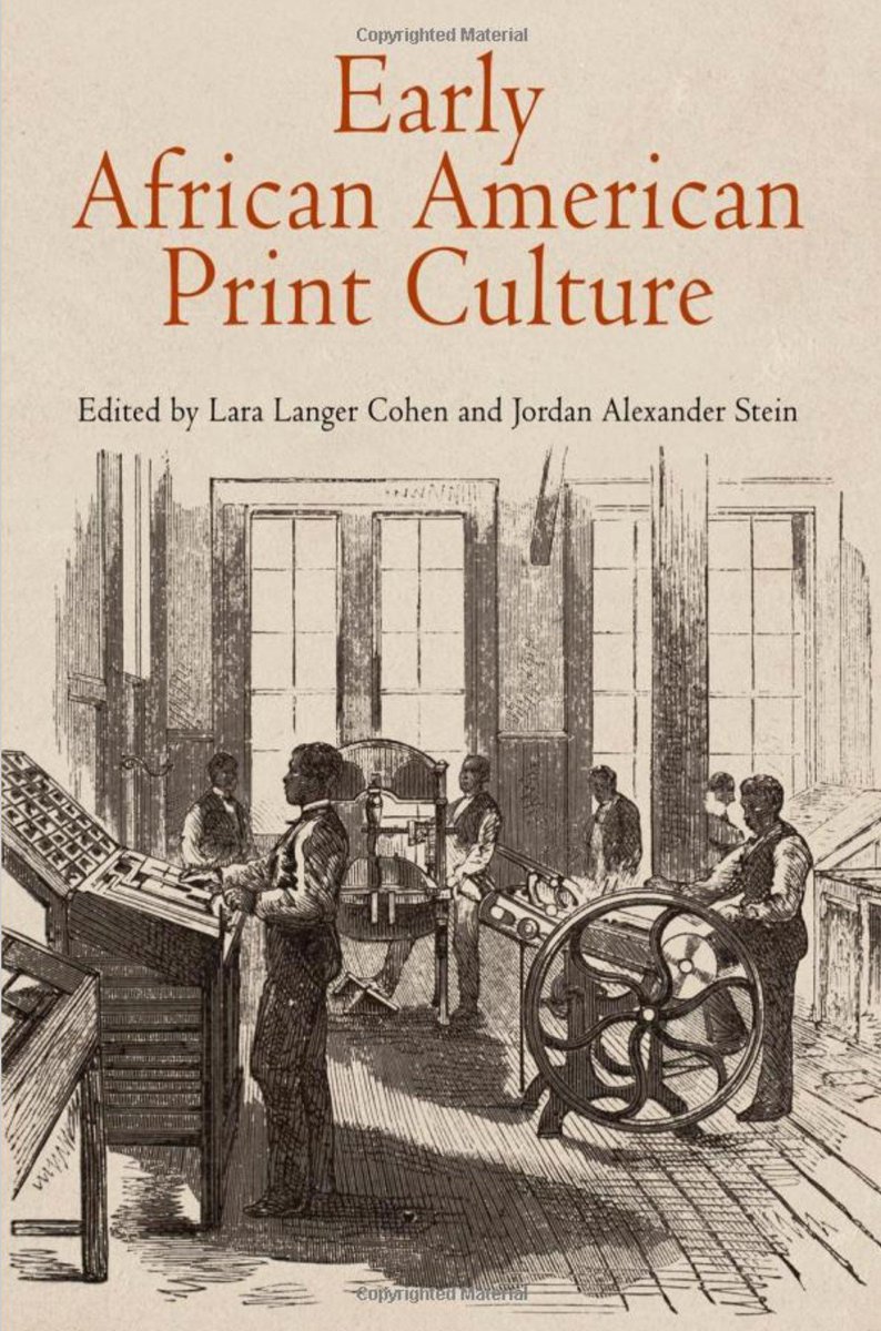 In honor of #BlackHistoryMonth, we'd like to express our appreciation for the African American contributions to the #print industry and print culture. amazon.com/Early-African-…