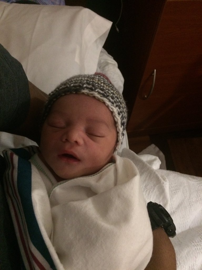 TonyBrightwell's tweet photo. Haven't tweeted in a while! I had a baby on 2/1, so haven't made a beat since!! I'll get started again once he starts sleeping through the night!! #BeatMaker #3rdborn https://t.co/yWIff7Ak0F