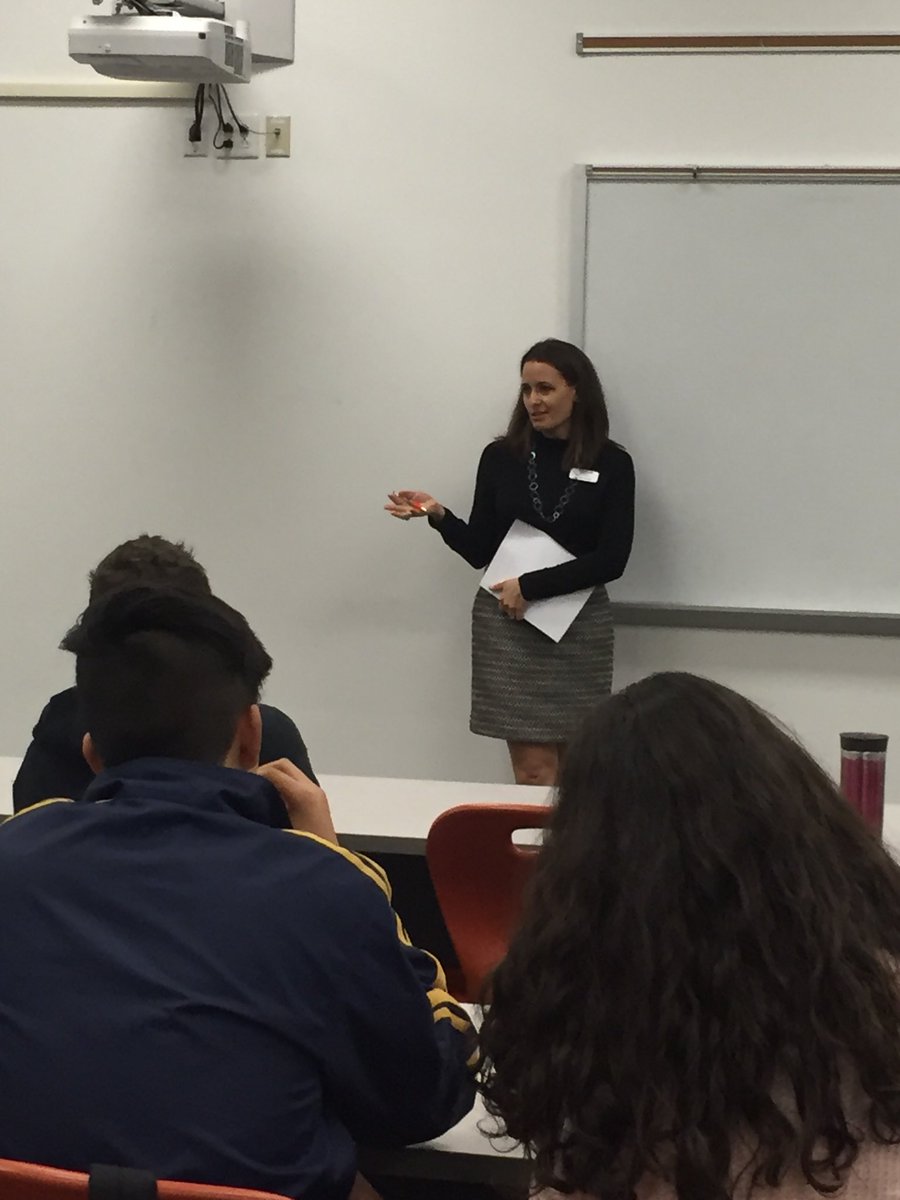 growVMCCA's tweet photo. Happy CTE Month!Accentuate Staffing sharing interview tips w/future job seekers during Lunch&amp;Learn @VernonMaloneCCA @STC_WCPSS #growvmcca https://t.co/3MjNyurNXa