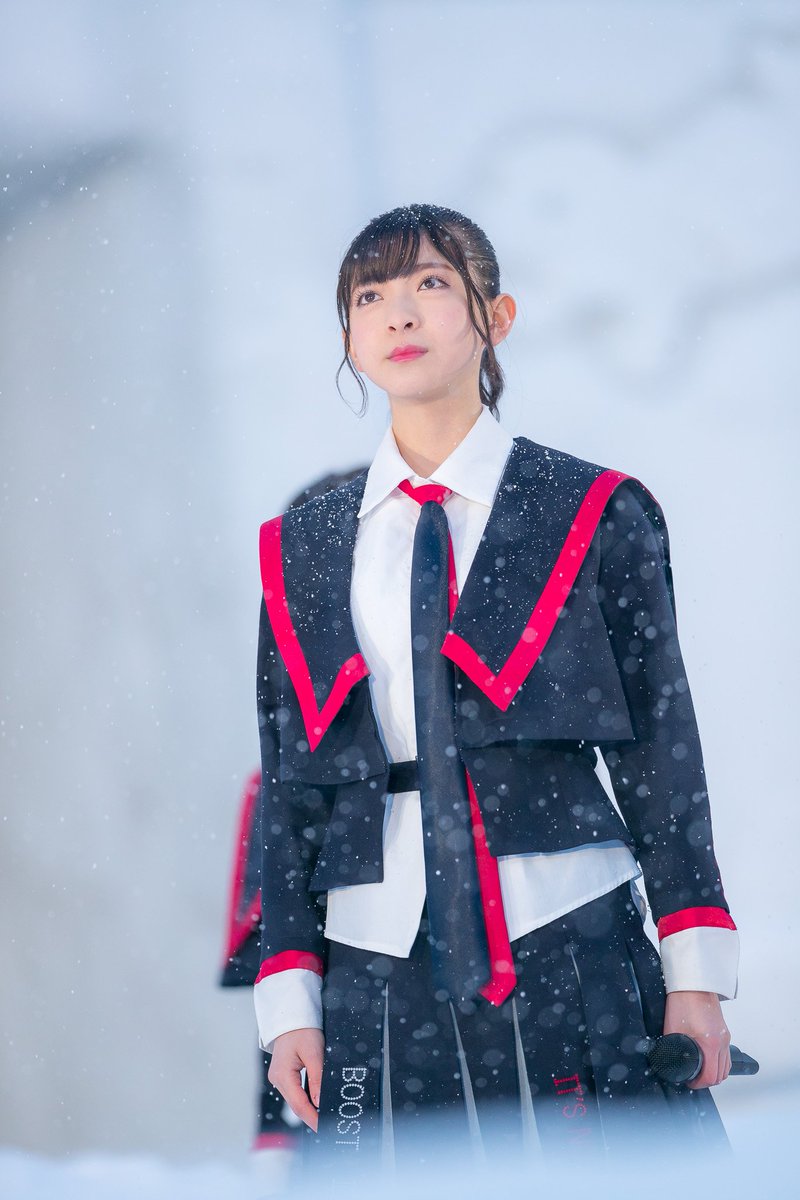 NGT48 菅原りこさん ♪世界はどこまで青空なのか？ 十日町雪まつり