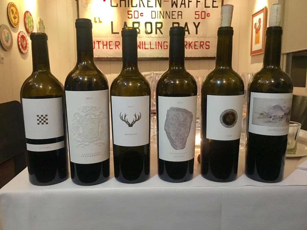 NapaWineSchweiz's tweet photo. NapaWine on tour: Great Wine &amp; Dine with Jim Barbour and Kathy Simpson at Cindy's Backstreet Kitchen https://t.co/mTeb0QYDeg