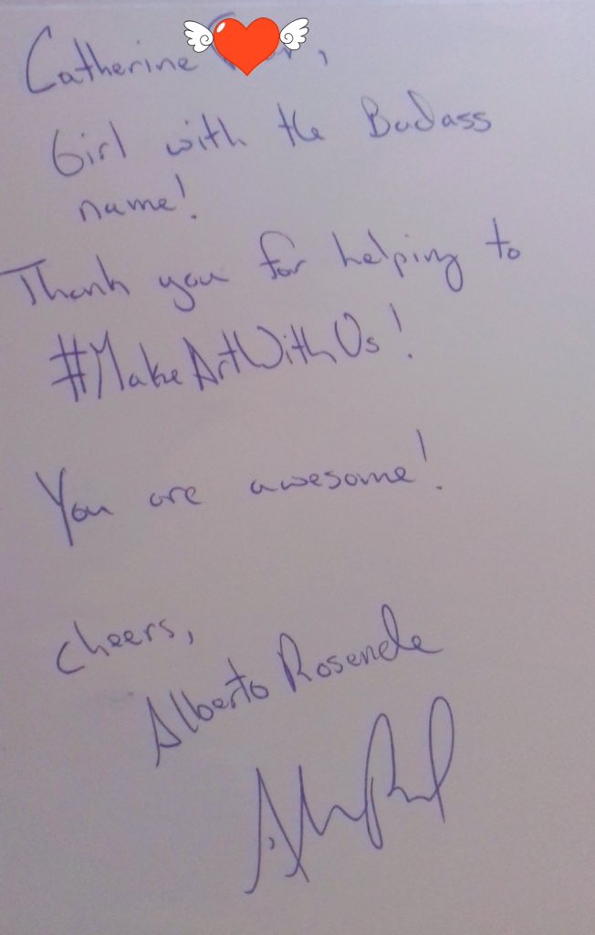 CatShadowhunter's tweet photo. My @AmericaDoc T-Shirts have finally come!! Plus an awesome note from Alberto! Thank you so much @arosende and @Diego_Rosende - it was a pleasure to Support 'My American Identity Project' and #MakeArtWithUs 🙌🏼 https://t.co/jF0Cqft7kj