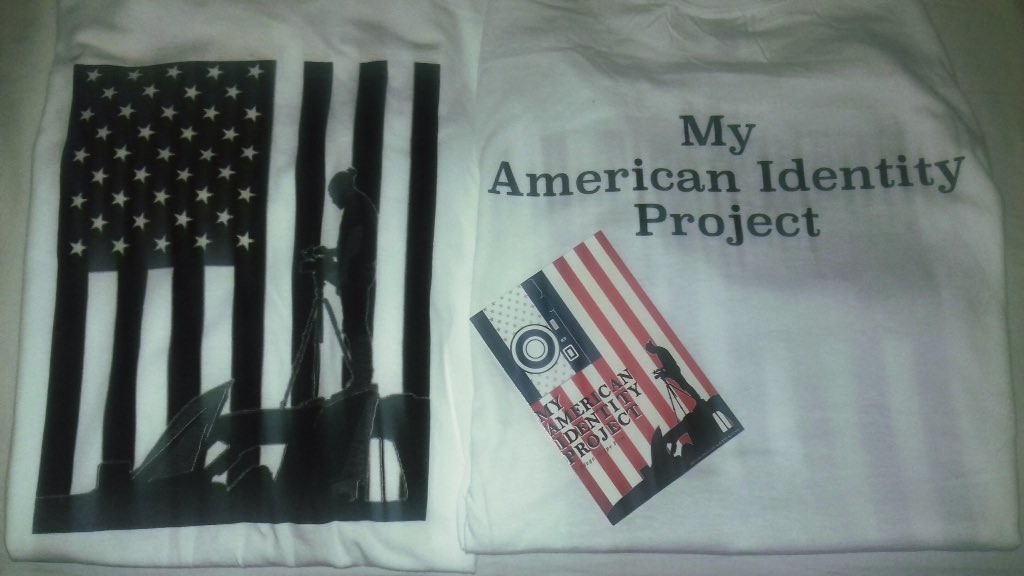 CatShadowhunter's tweet photo. My @AmericaDoc T-Shirts have finally come!! Plus an awesome note from Alberto! Thank you so much @arosende and @Diego_Rosende - it was a pleasure to Support 'My American Identity Project' and #MakeArtWithUs 🙌🏼 https://t.co/jF0Cqft7kj