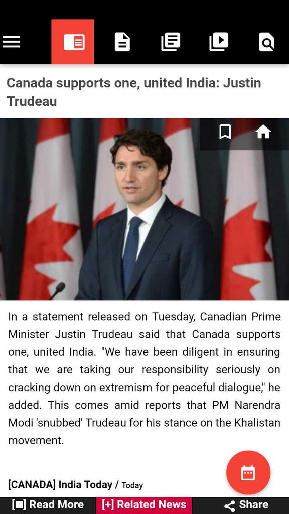 AmitaVaish's tweet photo. Canada supports one, united India: @JustinTrudeau - Via https://t.co/ONDUReoqdF https://t.co/oMRX3SCiFb