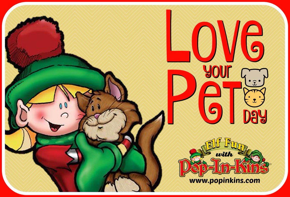 PopInKins's tweet photo. Happy #LoveYourPetDay from https://t.co/6KUiv64KUX.  Give your pet a hug today and every day.  🐶🐱🐰🐷🐸🐀 https://t.co/SOkVsQoxs0