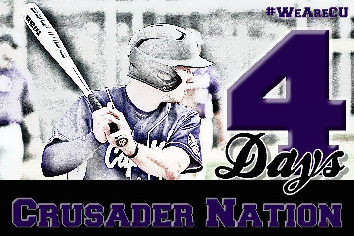 Sr. Outfielder Connor Hopkins is our SR of the Day.  With only #4Days until the #2018OpeningDay  for #CapBaseball #HopzWorld #WeAreCU