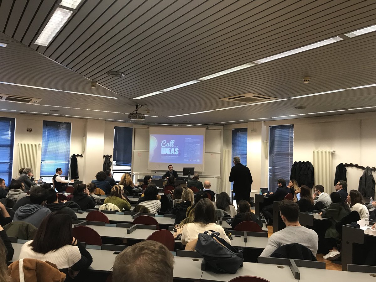 GabrieleGiodda's tweet photo. Call for ideas at #IULM with @inunilife media partner #inunilife #callforideas https://t.co/svoFFMQmN1
