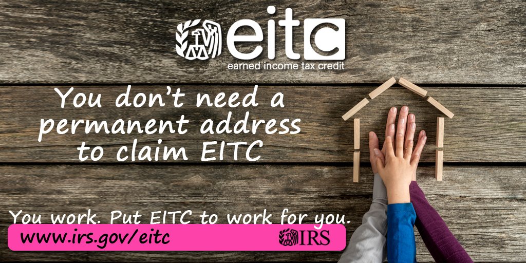 Millions miss the #IRS tax credit because they don’t know about #EITC. Spread the word: irs.gov/eitc