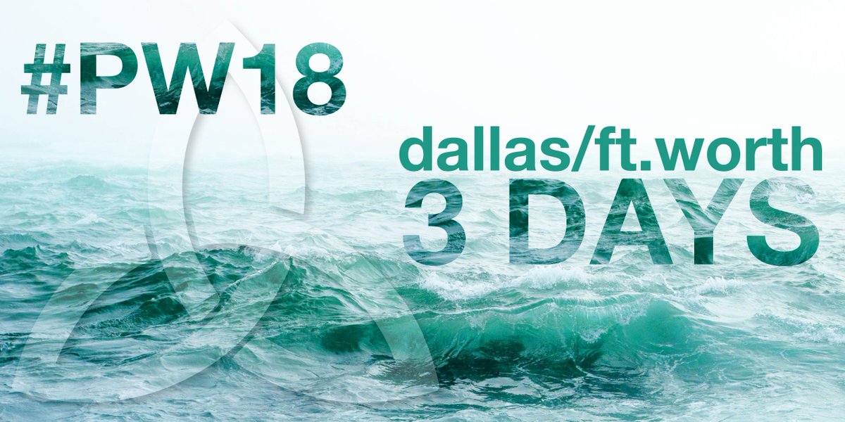 PlanetWisdom's tweet image. 3 DAYS until #PW18 Dallas/Ft. Worth!!
What are you most looking forward to?