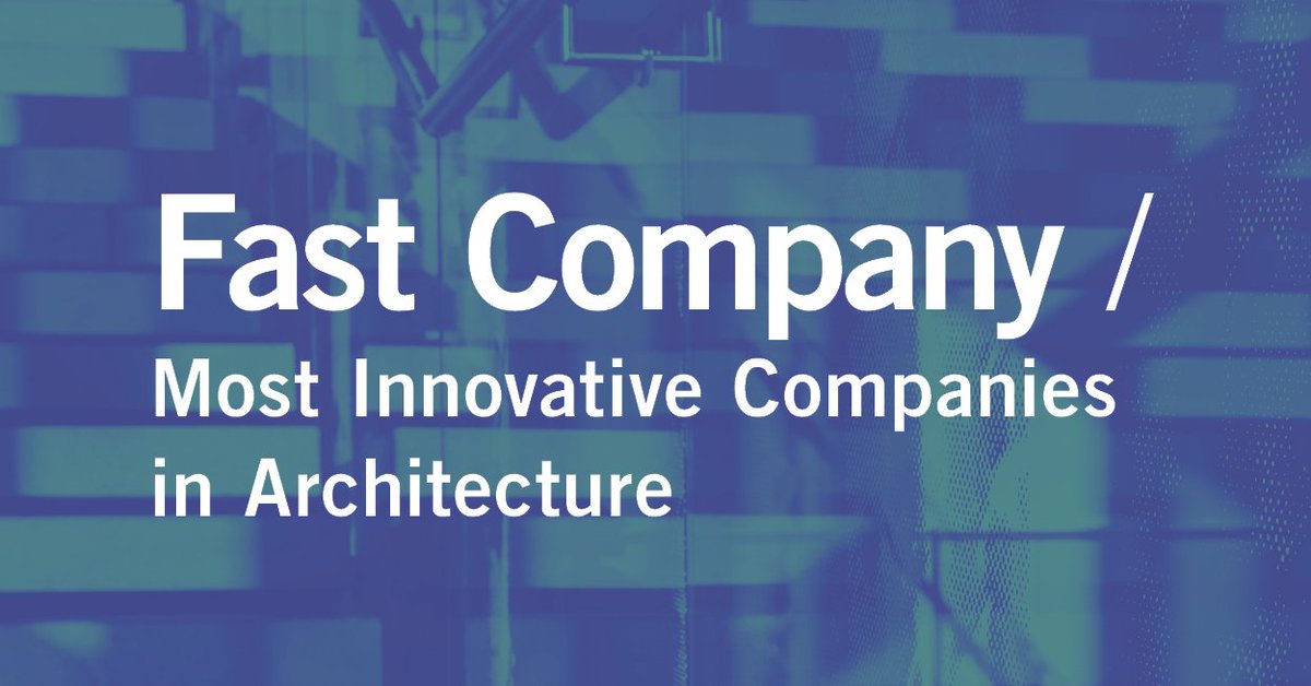 We're thrilled to be one of <a href="/FastCompany/">Fast Company</a>'s most innovative companies in architecture, cited for our leadership in sustainability #FCMostInnovative perkinswill.com/news/fast-comp…