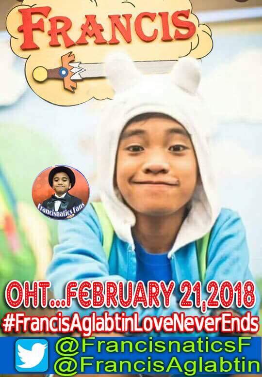 LeroyDemiao's tweet photo. Pls support our ht for today Tagline - FrancisA #FrancisAglabtinLoveNeverEnds https://t.co/BZrfoYDylq