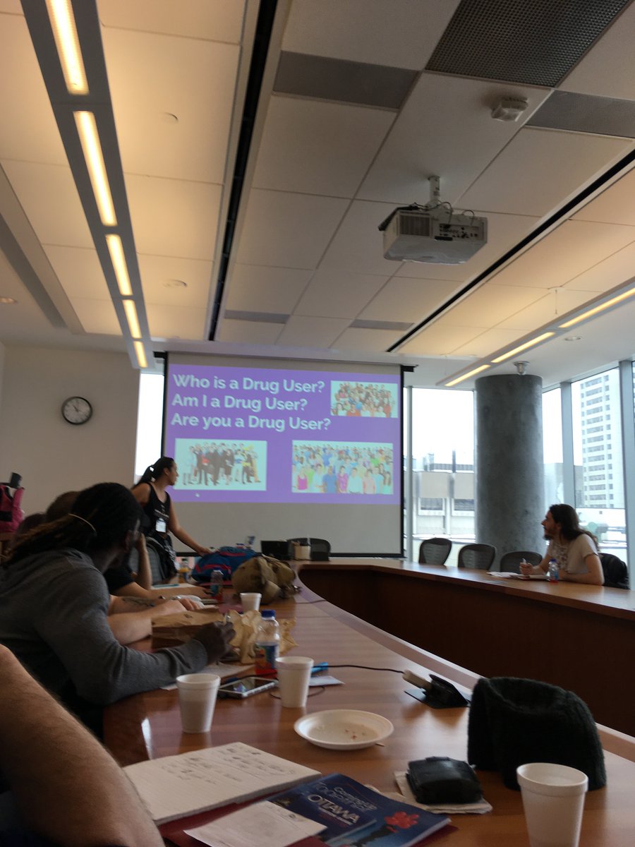 CominUpTogether's tweet photo. #2018CUT youth planning team/steering committee member Tiffany Rose and colleague Terry talking about their work at the Ottawa Network of Peers working for Harm Reduction #harmreduction #cominguptogether https://t.co/dAQRklHOfH